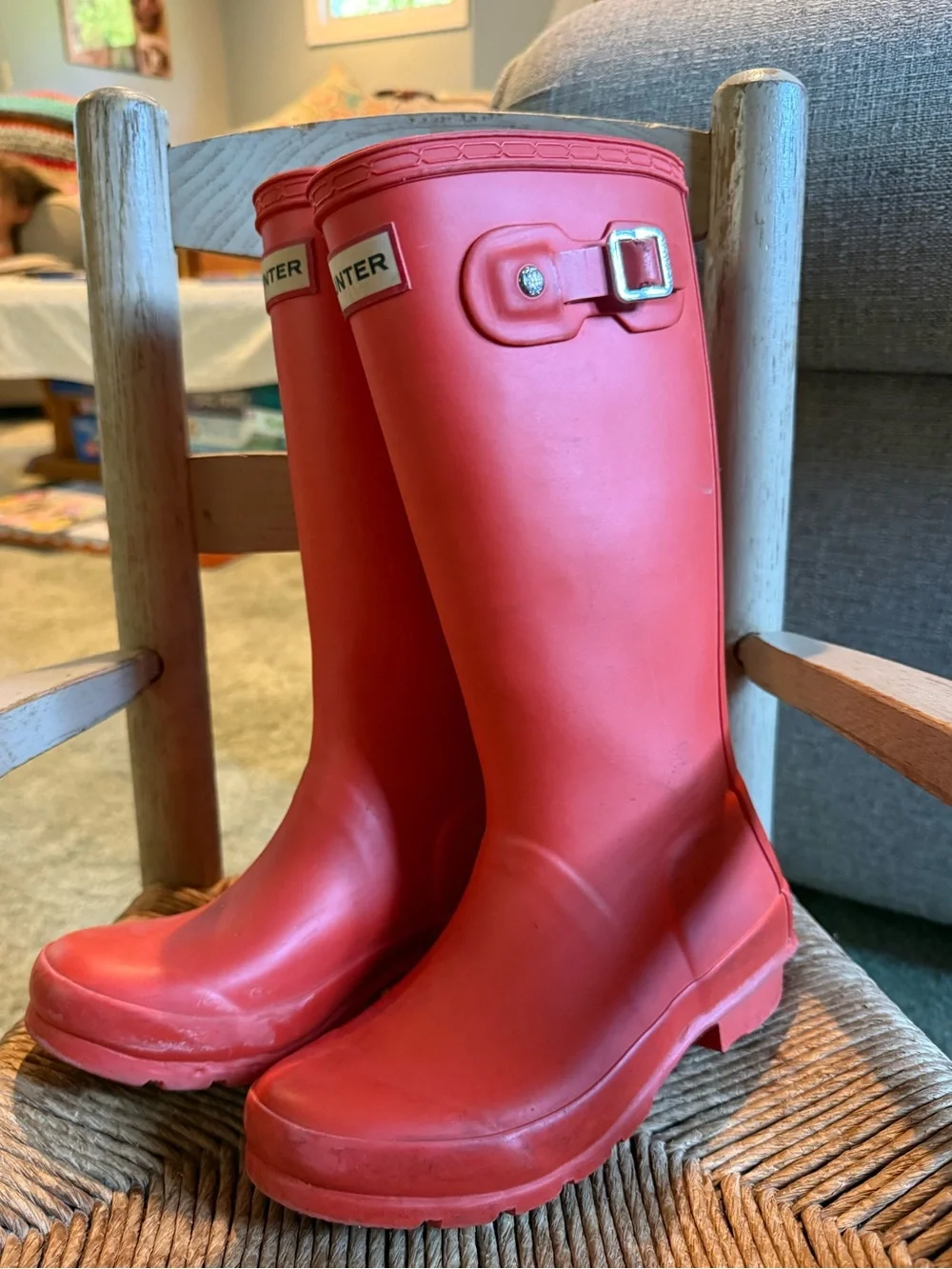 Hunter Classic Tall Red Rubber Boots